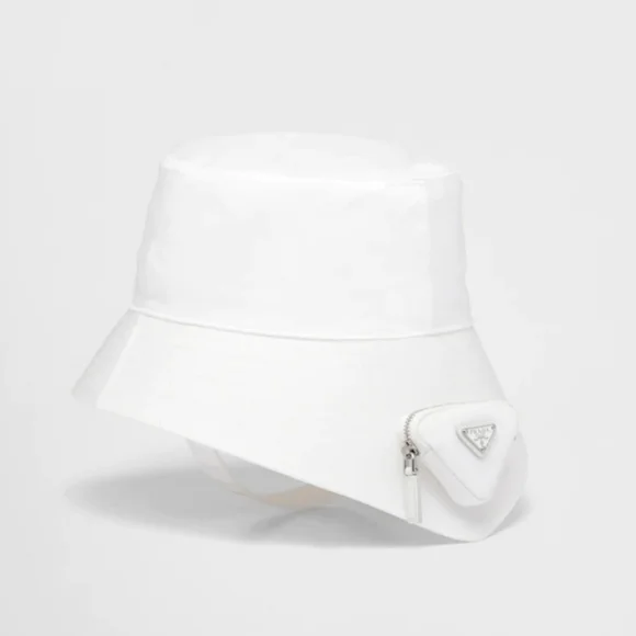 Prada | Accessories | Prada Rw Nylon Bucket Mini Pouch Hat  display picture 3